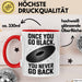 Physiker Tasse Geschenk Einmal schwarz immer schwarz Rot Trendation