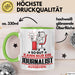 Journalist Geschenk Tasse So Gut Kann Nur Ein Journalist Aussehen Geschenkidee Kaffee-Becher Grün Trendation