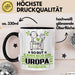 Uropa Geschenk Tasse So Gut Kann Nur Ein Uropa Aussehen Geschenkidee Kaffee-Becher Schwarz Trendation