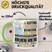 Ruderer Geschenk Tasse Lustiger Spruch Erheben Sie Sich Der Ruderer Betritt den Raum Grün Trendation