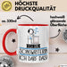 Geschenk für Songwriterin Tasse Lustige Geschenkidee Geburtstag Ich Bin Songwriterin Ich Darf Das Rot Trendation