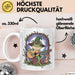 Frosch Tier Spielt Banjo Tasse Geschenk Lustige Geschenkidee Spruch Weiß Trendation