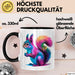 Eichhörnchen Tierliebhaber Tasse Geschenk Lustige Geschenkidee Spruch Schwarz Trendation