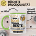 Beste Abenteuerreisende Der Welt Tasse Geschenk für Eine Abenteuerreisende Geprüft Und Sicher Geschenkidee Geburtstag Weihnachten Grün Trendation