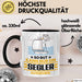 Segler Geschenk Tasse So Gut Kann Nur Ein Segler Aussehen Geschenkidee Kaffee-Becher Schwarz Trendation