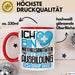 Notfallsanitäter Ausbildung Tasse Geschenk Ich Bin Notfallsanitäter In Der Ausbildung Ich Darf Das Geschenkidee Spruch Rot Trendation
