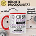 Outdoor-Yoga-Lehrerin Tasse Geschenk Ich Bin Diese Eine Legendäre Outdoor-Yoga-Lehrerin Von Der Alle Reden Geschenkidee Geburtstag Weihnachten Rot Trendation