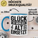 Glück Wenn Alt Einsetzt Chor Chorprobe Singen Sänger Musiker Tasse Blau Trendation