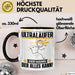 Ultraläufer Tasse Geschenk für Ultraläufer Der Mann Der Alles Kann Geschenkidee zum Geburtstag Schwarz Trendation