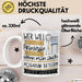 Aquarium-Tüftlerin Tasse Geschenk Spruch Wer Will Schon Prinzessin Sein Wenn Man Auch Aquarium-Tüftlerin Sein Kann Weiß Trendation