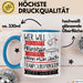 Trampolinspringerin Tasse Geschenk Spruch Wer Will Schon Prinzessin Sein Wenn Man Auch Trampolinspringerin Sein Kann Blau Trendation