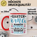Garten Oma Tasse Geschenk Muttertag Witziger Spruch Cooler Becher Rot Trendation