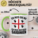 Sardinien Tasse Geschenk Italien Ich Muss Gar Nix Ich Muss Nur Nach Sardienien Urlaub Becher Grün Trendation
