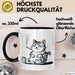 Sarkastische Rauchende Katze Sarkasmus Tasse Geschenk Lustige Geschenkidee Spruch Trendation