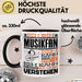 Musikfan Geschenk Tasse Geschenkidee für Musikfan Geburtstag Lustig Ich Bin Musikfan Ich Kann Es Dir Erklären Aber Nicht Für Dich Verstehen Schwarz Trendation