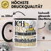 Straßenbauerin Ausbildung Start Geschenk Tasse Ich Bin Straßenbauerin In Der Ausbildung Ich Darf Das Kaffee-Becher Geschenkidee Schwarz Trendation