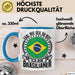 Brasilianer Tasse Geschenk Egal Wie Geil Du Bist Ich Bin Brasilianer Brasilien Blau Trendation