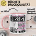 Bassist Geschenk Kaffee-Tasse Geschenkidee für Bassist Ich Bin Bassist Ich Kann Es Dir Erklären Jedoch Nicht Für Dich Verstehen Spruch Lustig Rosa Trendation