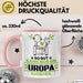 Uropa Geschenk Tasse So Gut Kann Nur Ein Uropa Aussehen Geschenkidee Kaffee-Becher Rosa Trendation