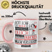 Musikverlegerin Geschenk Becher Tasse Gott Schuf Alle Menschen Gleich Nur Die Besten Durfeten Musikverlegerin Werden Geschenkidee Lustig Rosa Trendation