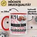 Maurerin Ausbildung Start Geschenk Tasse Ich Bin Maurerin In Der Ausbildung Ich Darf Das Kaffee-Becher Geschenkidee Rot Trendation