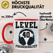 40. Geburtstag Geschenk Männer Gamer Tasse Geschenk 40Er Geburtstag Rot Trendation