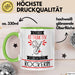 Rockerin Tasse Geschenk Becher Stark Attraktiv Furchtlos Rockerin Lustige Geschenkidee Grün Trendation