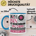 Kfz-Mechatronikerin Ausbildung Start Geschenk Tasse Ich Bin Kfz-Mechatronikerin In Der Ausbildung Ich Darf Das Kaffee-Becher Geschenkidee Blau Trendation
