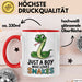 Reptil Schlange Tier Tasse Geschenk Lustige Geschenkidee Spruch Nur Ein Junge Der Schlangen Liebt Rot Trendation