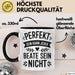 Beate Tasse Geschenk Perfekt Sein Kann Jeder Geschenkidee Geburtstag Schwarz Trendation