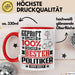Politiker Geschenk Lustiger Spruch für Politiker Geschenkidee Bester Politiker Der Welt Rot Trendation