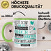 Eiskunstläuferin Geschenk Becher Tasse Gott Schuf Alle Menschen Gleich Nur Die Besten Durfeten Eiskunstläuferin Werden Geschenkidee Lustig Grün Trendation