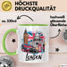 England London Tasse Geschenk Lustige Geschenkidee Spruch Grün Trendation