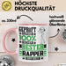 Rapper Geschenk Lustiger Spruch für Rapper Geschenkidee Bester Rapper Der Welt Rosa Trendation