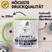 Gleitschirmflieger Geschenk Tasse So Gut Kann Nur Ein Gleitschirmflieger Aussehen Geschenkidee Kaffee-Becher Grün Trendation
