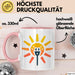 Solarenergie Fan Tasse Geschenkidee für Erneuerbare Energie Rosa Trendation