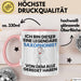 Saxophonist Geschenk Tasse Lustige Geschenkidee Geburtstag für Saxophonist Ich Bin Dieser Legendäre Saxophonist Von Dem Alle Geredet Haben Kaffee-Becher Rosa Trendation