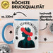 Sarkastisch Sarkasmus Tasse Geschenk Lustige Geschenkidee Spruch Original Schwarzwaldmaidli Blau Trendation