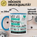 Rhythmische Gymnastin Tasse Geschenk Spruch Wer Will Schon Prinzessin Sein Wenn Man Auch Rhythmische Gymnastin Sein Kann Blau Trendation