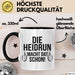 Heidrun Tasse Geschenk Die Heidrun Macht Dat Schon Geschenkidee Becher mit Name Schwarz Trendation