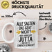 Jutta Tasse Geschenk Alle Sagten Das Geht Nicht Aber Dann Kam Jutta Und Hat Es Einfach Gemacht Geschenkidee Becher mit Name Weiß Trendation
