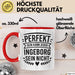 Ingeborg Tasse Geschenk Perfekt Sein Kann Jeder Geschenkidee Geburtstag Rot Trendation