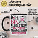 Fluglotsin Ausbildung Start Geschenk Tasse Ich Bin Fluglotsin In Der Ausbildung Ich Darf Das Kaffee-Becher Geschenkidee Schwarz Trendation