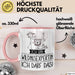 Geschenk für Wildnisexpertin Tasse Lustige Geschenkidee Geburtstag Ich Bin Wildnisexpertin Ich Darf Das Rosa Trendation
