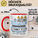 Schwimmsportlerin Tasse Geschenk Lustig Abstand Halten Hochleistungs-Schwimmsportlerin Mit Drang Zur Perfektion Bei Der Arbeit Rot Trendation