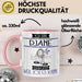 DJane Tasse Geschenk Ich Bin DJane Warum Weil Ich Es Kann Geschenkidee Geburtstag Rosa Trendation