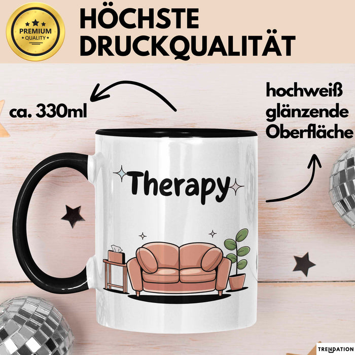 Therapeut Tasse Geschenk Lustige Geschenkidee Spruch Für Mentale Gesundheit Befürworter Trendation
