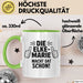 Elke-Marie Tasse Geschenk Die Elke-Marie Macht Dat Schon Geschenkidee Becher mit Name Grün Trendation