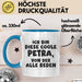 Petra Tasse Ich Bin Diese Coole Petra, Von Der Alle Reden Geschenk Blau Trendation