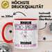 Polo-Spielerin Tasse Geschenk Ich Bin Polo-Spielerin Warum Weil Ich Es Kann Geschenkidee Geburtstag Rot Trendation